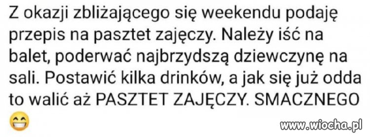 Przepis na pasztet 