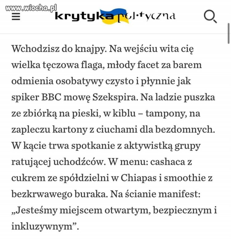 Od razu wiesz, że nie zamówisz tu tatara