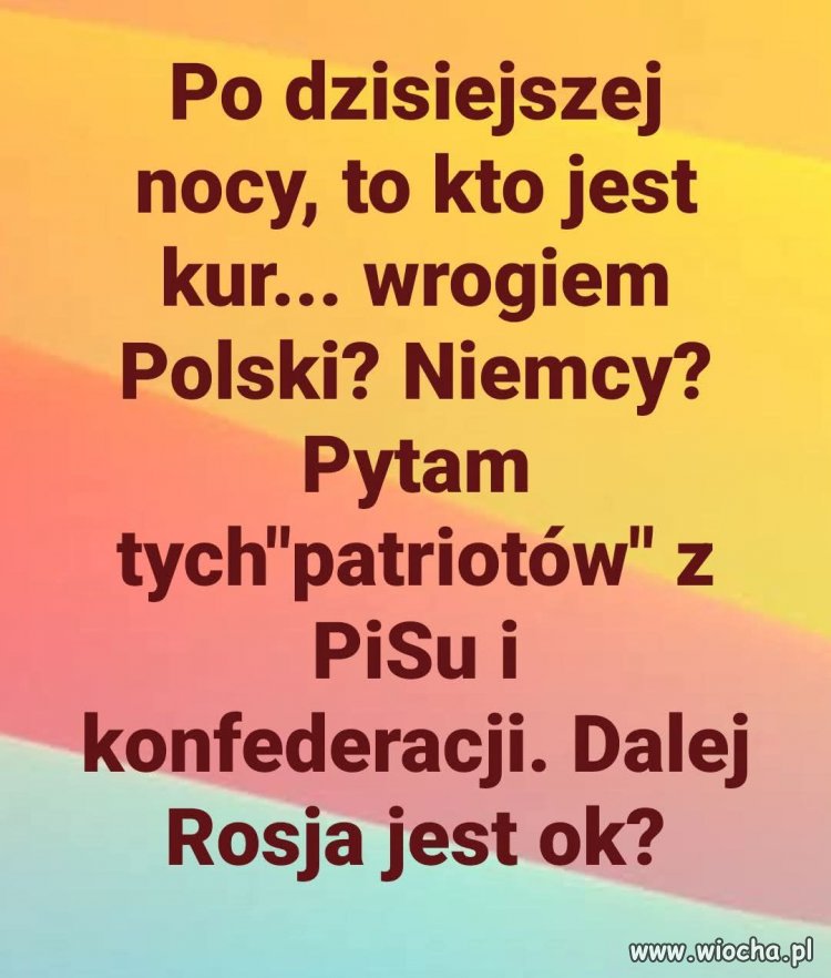 To są bardzo ważne pytania !