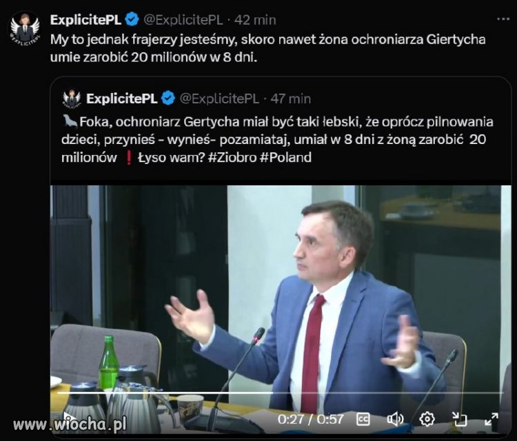 Dobrze, że jest ta komisja. 