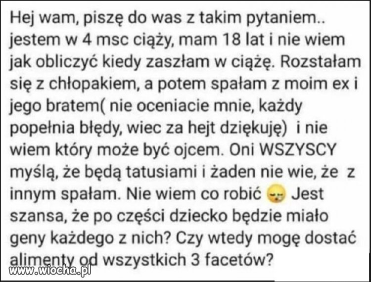 Alimenty w pakiecie rodzinnym 3w1?