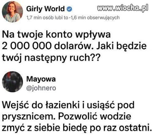 Nie śmierdzieć biedą