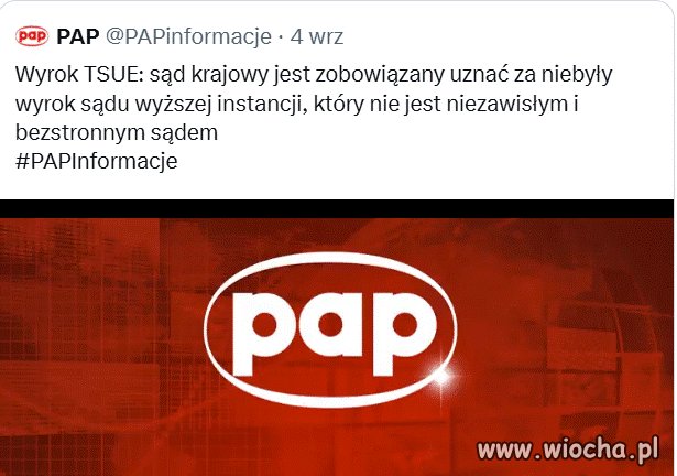 Sprawa się rypła...
