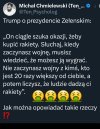 Zdemenciały pomarańczowy staruch już zapomniał kto zaczął tę wojnę!