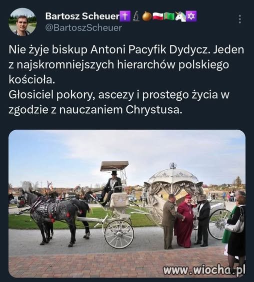Skromny był i mało jadł...i mało pił.
