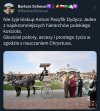 Skromny był i mało jadł...i mało pił.