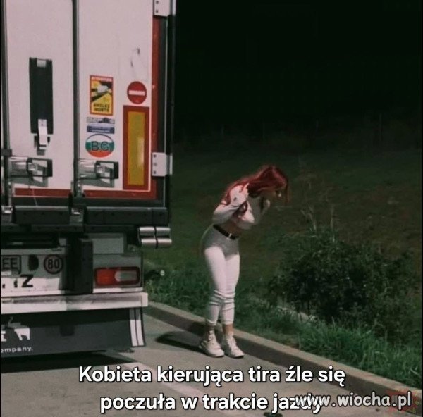 Z trasy.