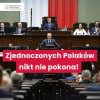 To prawda. Ale, żebyśmy się mogli zjednoczyć ...