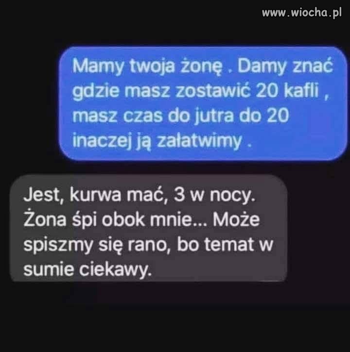 Kiedy porywacze mylą intencje adresata