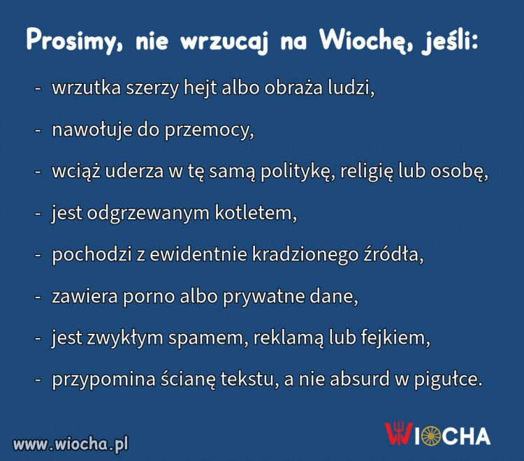 Prośba do klikających w DODAJ