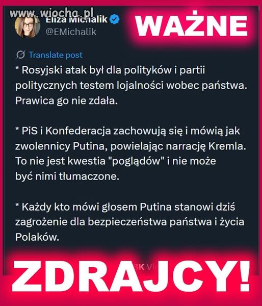 Należy zdelegalizować PiS i Konfederację