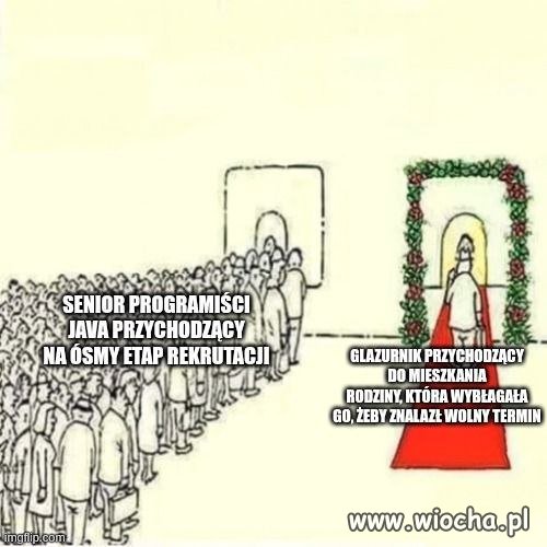 Glazurnik przychodzący do mieszkania 