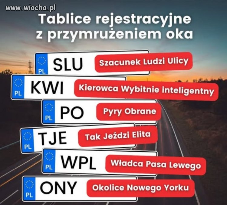 Co mówią o Tobie tablice