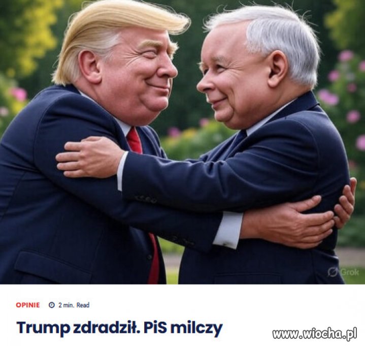 „Fakty są takie: Trump nas zdradził” – Roman Giertych.