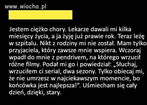 Bo prawdziwych przyjaciół 