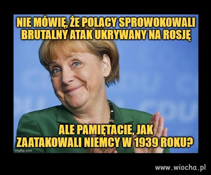 Germańska ... obszczekuje Polskę.