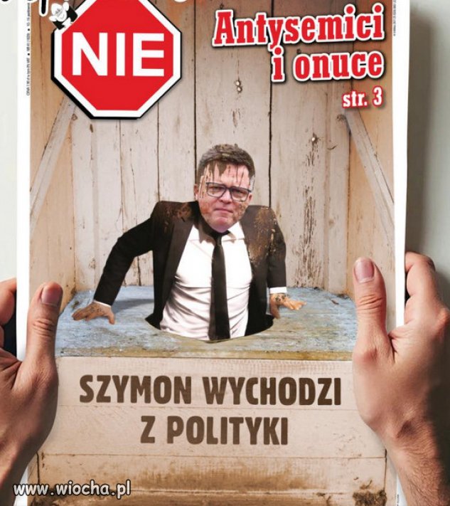 Szymon wychodzi z polityki