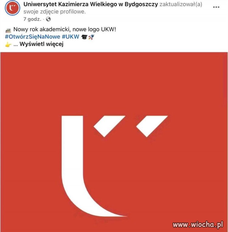 Nowe logo Uniwersytetu Kazimierza Wielkiego w Bydgoszczy