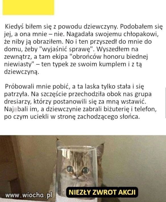 To się nazywa zwrot akcji 