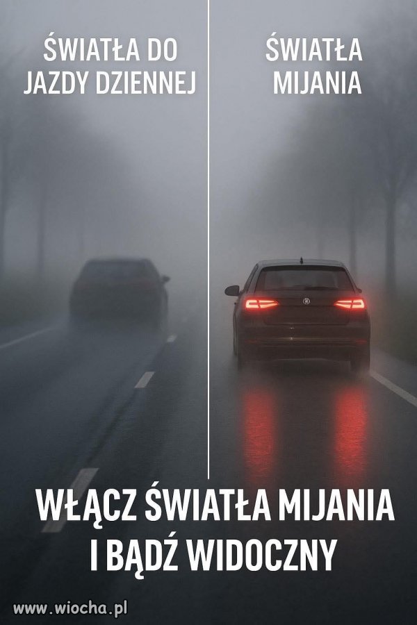 Jesień i zima to nie czas na światła dzienne