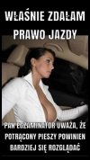 Pieszy nie powinien w ogóle...