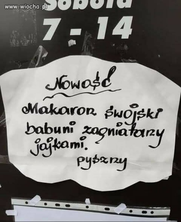 A ludzie mówią, że mężczyźni nie pomagają w kuchni.