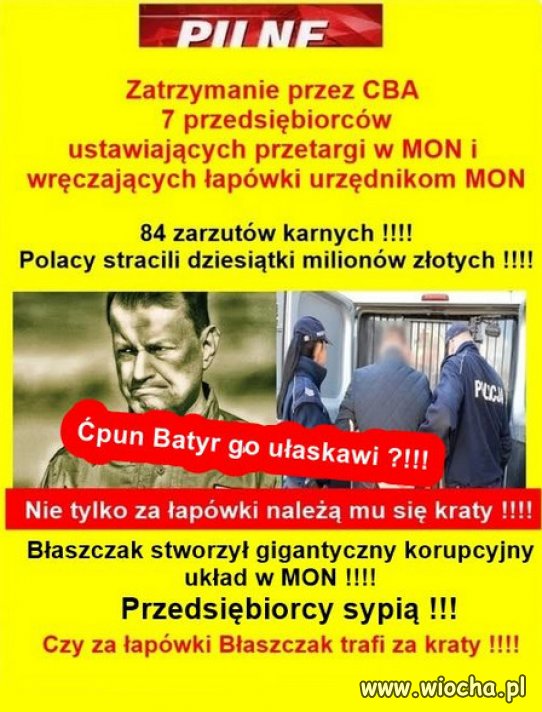 PiS kupil Wioche, zeby ludzie nie zobaczyli prawdy