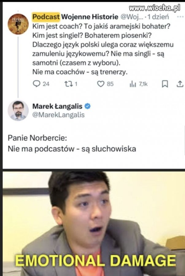 Chciał być poprawy 