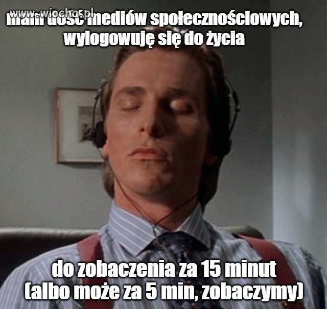 Odwyk od mediów społecznościowych