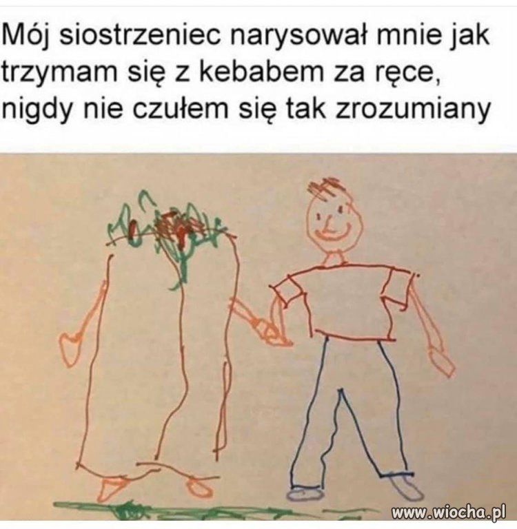Dzieciak rozumie chłopa 