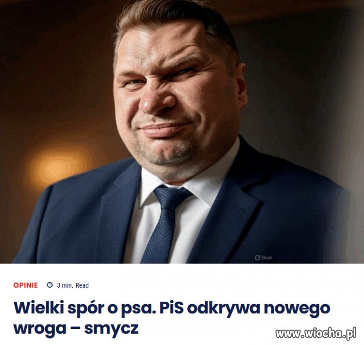 Trudno nie zauważyć groteski całej sytuacji.