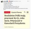 Zamiast utrzymywać górników, księży i innych beneficjentów, 