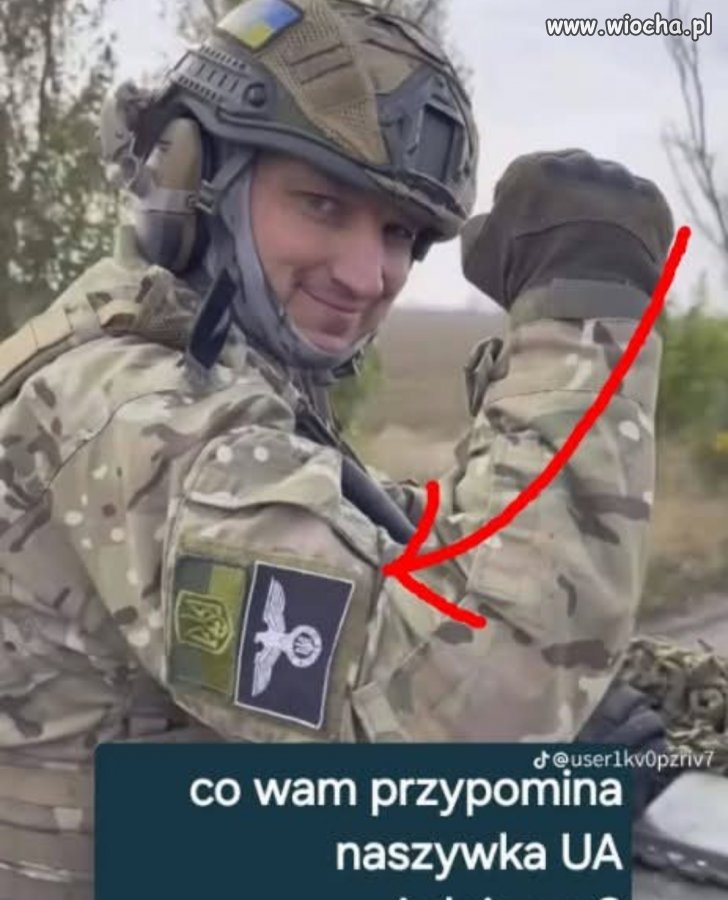 Co wam przypomina naszywka UA?