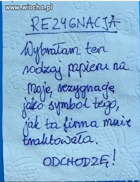 Ale papier spoko 