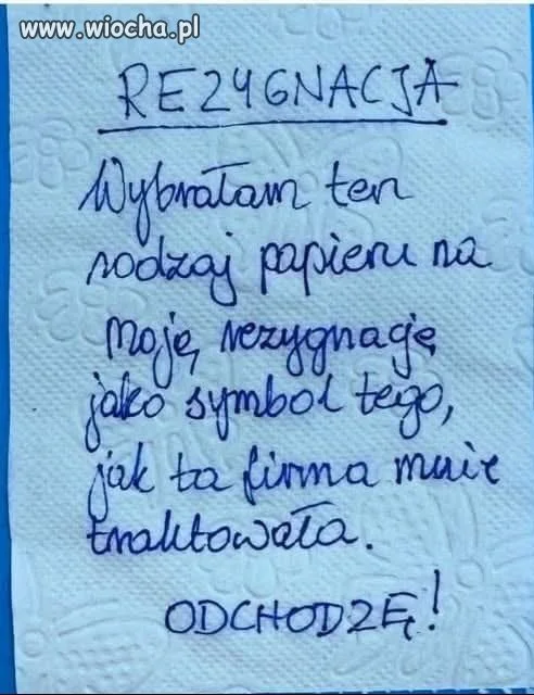 Ale papier spoko 