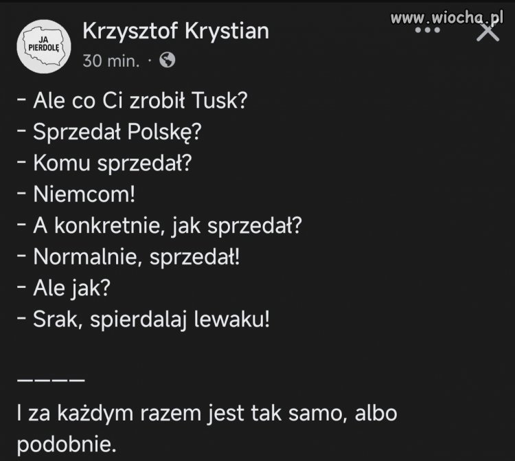 Tusk sprzedał Polskę