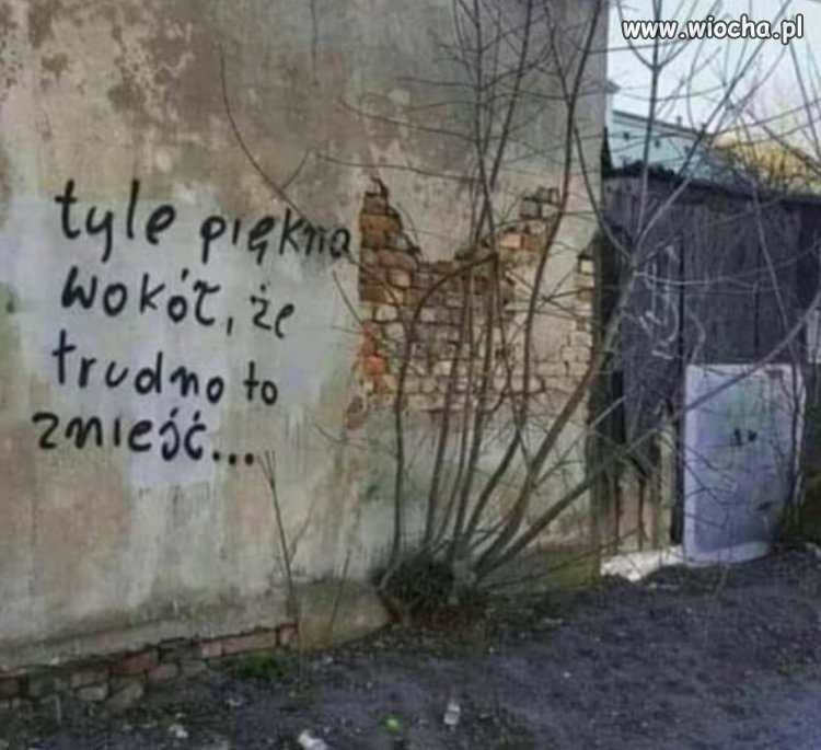 U nas na wsi tyle piękna.