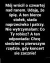 Zna swoją lampucerę i się przygotował