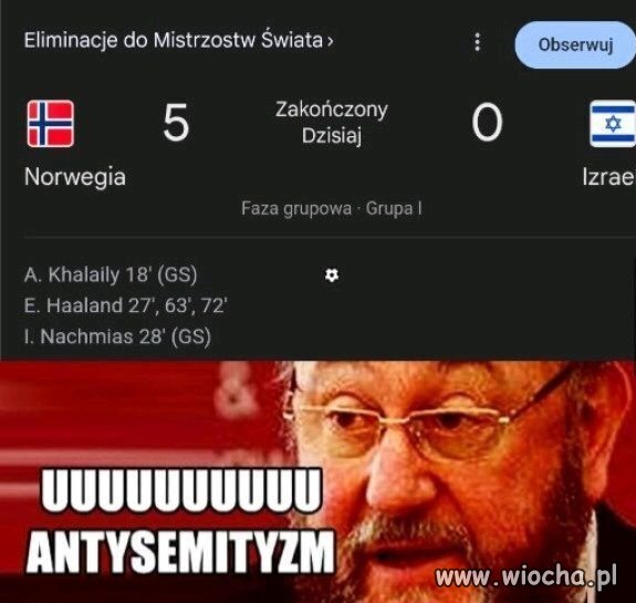 I teraz z każdej strony słychać 