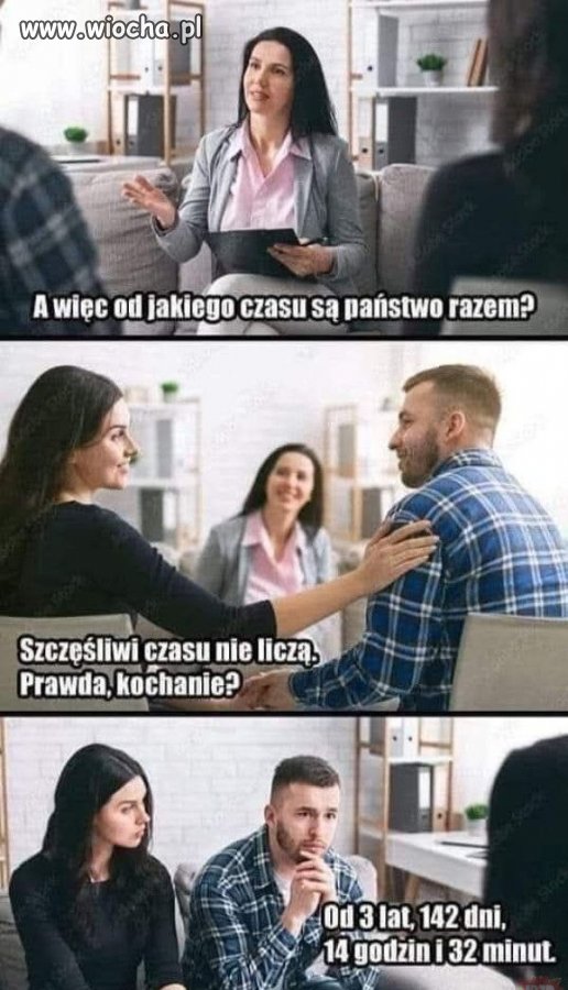 Szczęśliwy czasu nie liczą.