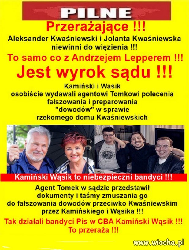 Mafia PiSu dzialala jak UBecja za czasow PRL!