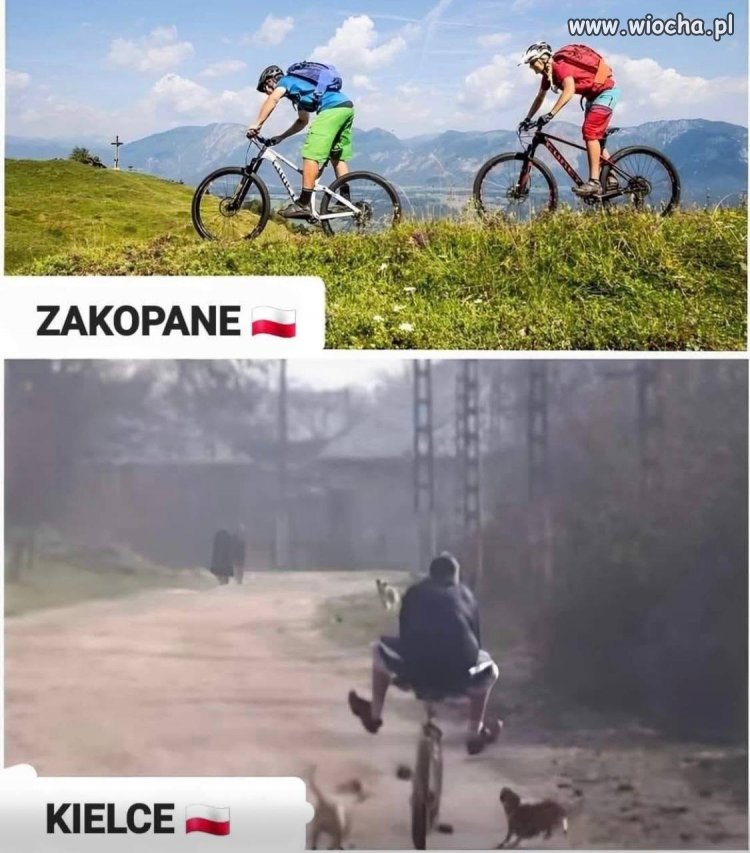 Polska na dwóch kółkach