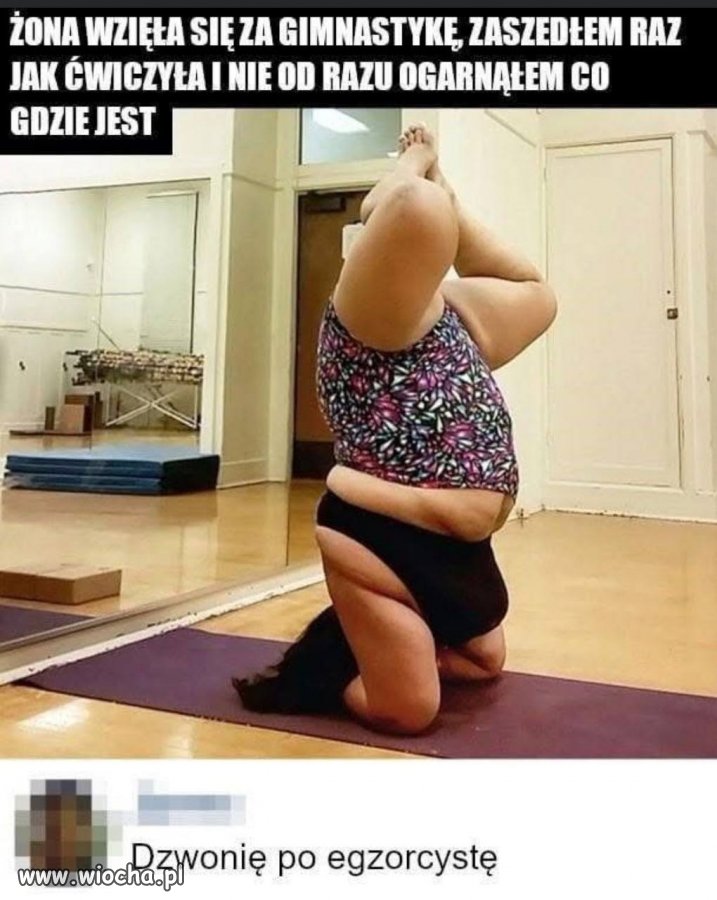 Domowe fitness ? edycja paranormalna