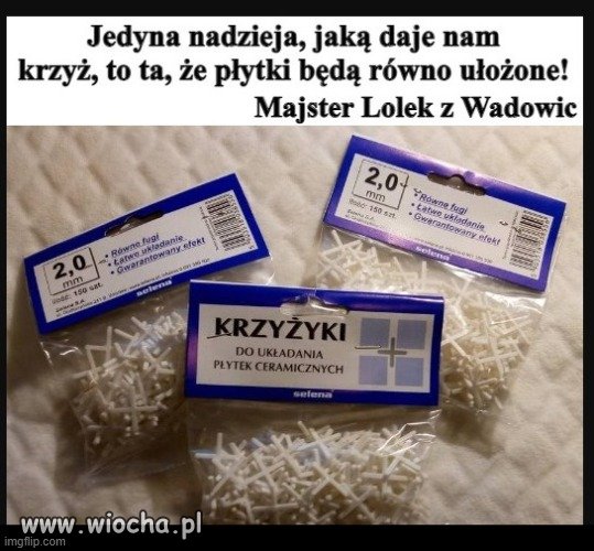 Dlaczego ateiści mają krzywe kafelki?