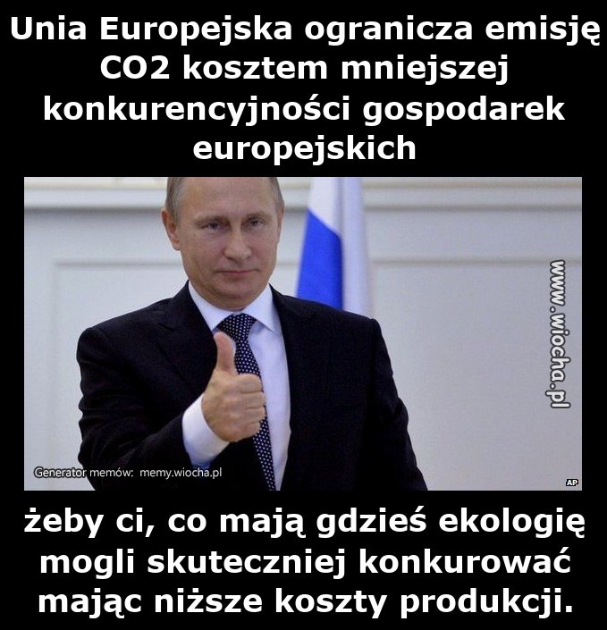 Unia Europejska ogranicza emisję CO2 kosztem