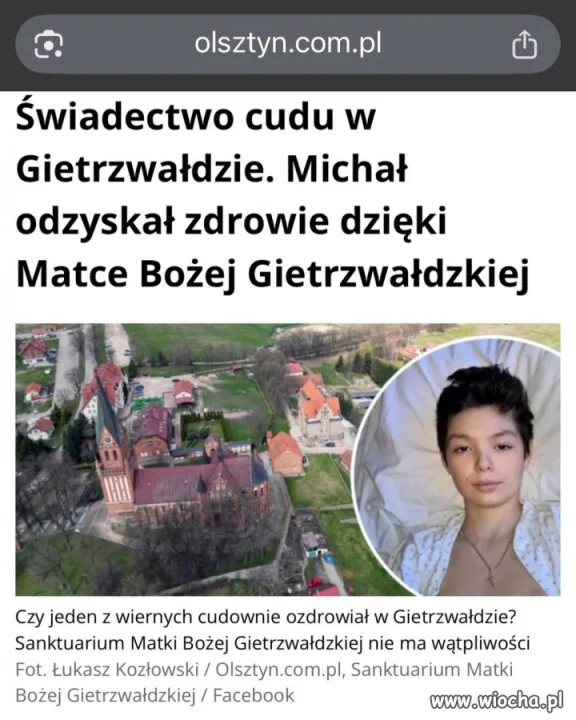 Kiedy wiara daje siłę