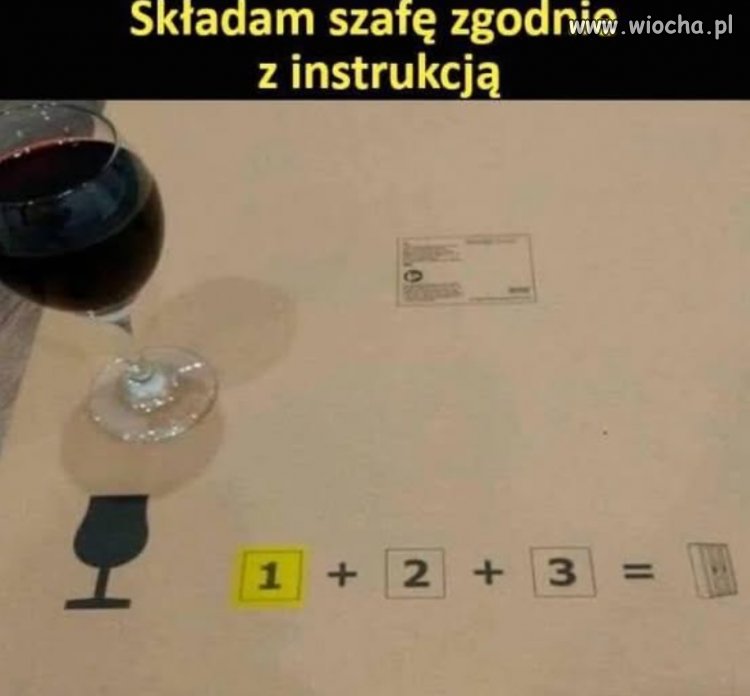 Instrukcja mówi jasno