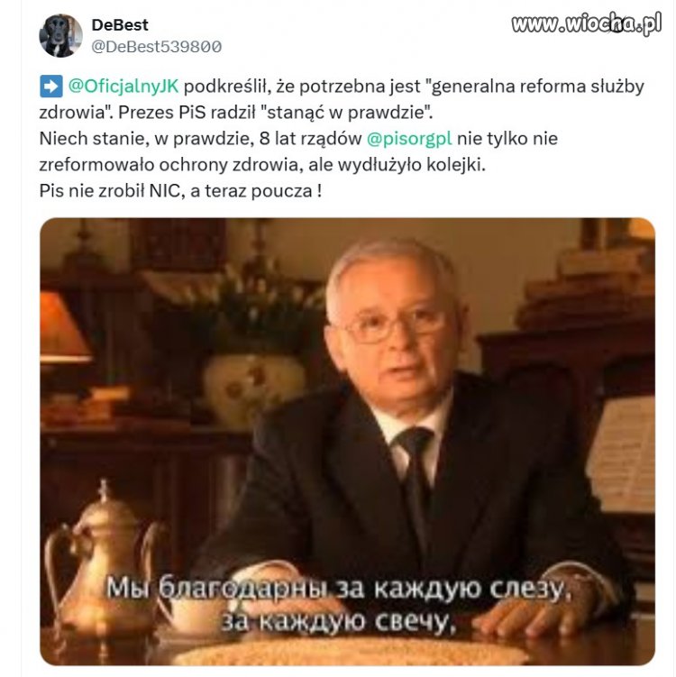 Wystąpienie Kaczyńskiego w Katowicach. Czego tam nie było! 