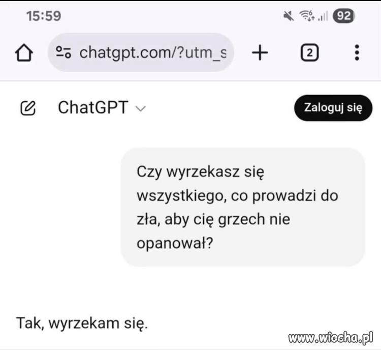 A ty się wyrzekasz 