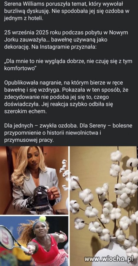 Nikt nie kazał jej zrywać.